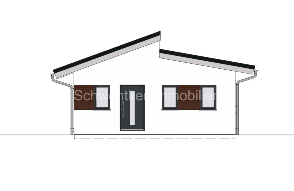 Moderne Eleganz  zum kleinen Preis, der Minibungalow aus unserer EASY- HOME- SERIE mit Grundstück
