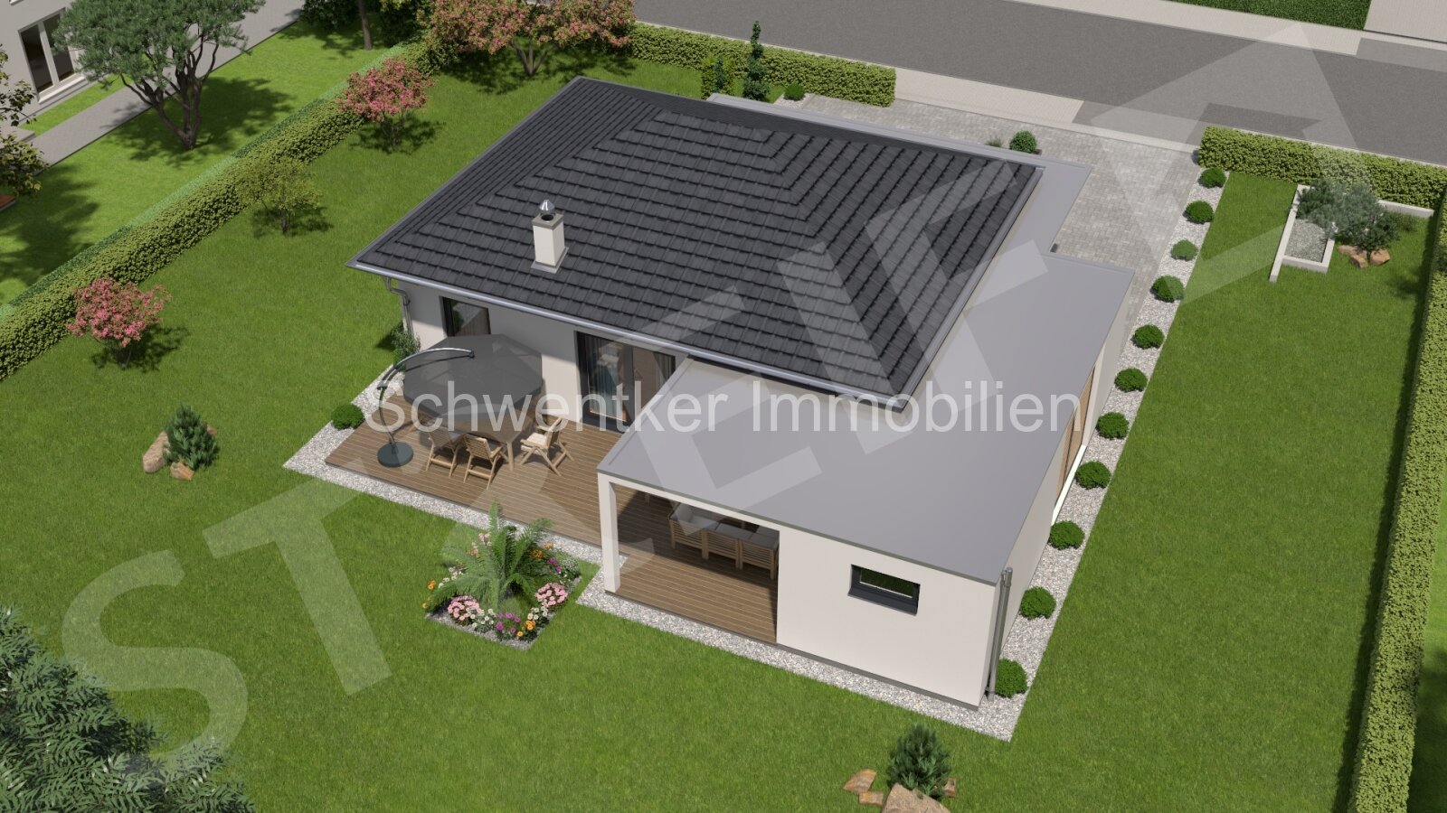 Wohnkomfort zum kleinen Preis, der Minibungalow aus unserer EASY- HOME- SERIE