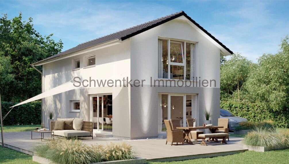 Einfamilienhaus 116 qm  das mit dem Bedarf vergrößert werden kann / Einbauküche PV- Anlage / FB / WP Schlüsselfertig
