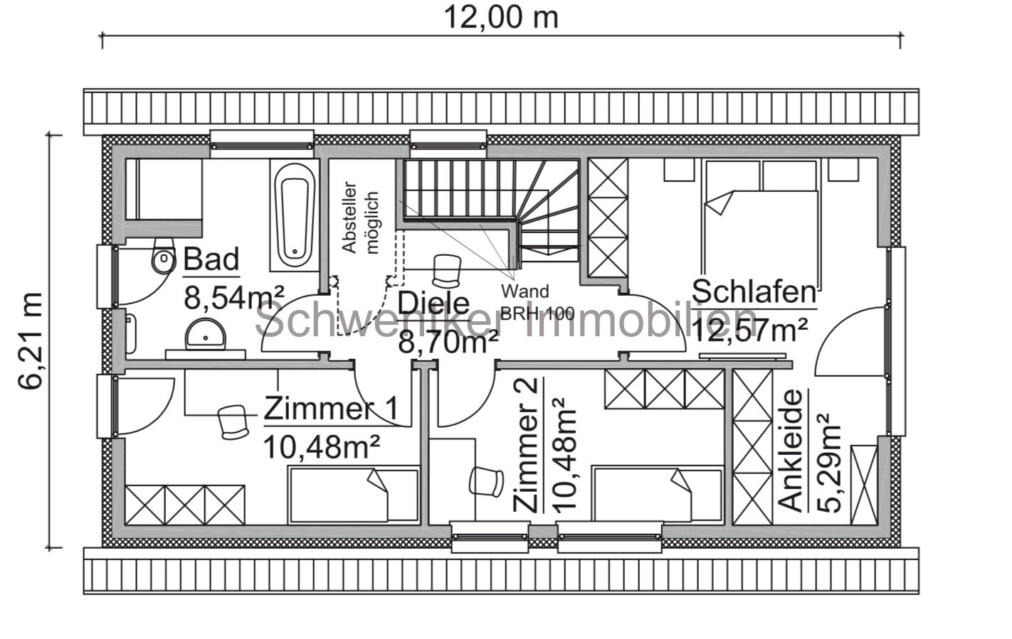 Einfamilienhaus 116 qm  das mit dem Bedarf vergrößert werden kann / Einbauküche PV- Anlage / FB / WP Schlüsselfertig