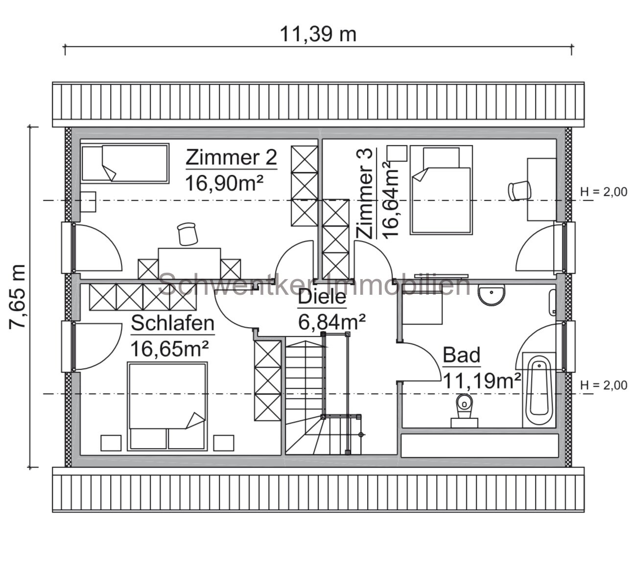 Optimal für junge Familien 121 Qm / 4 Zi / Einbauküche / WP / FB