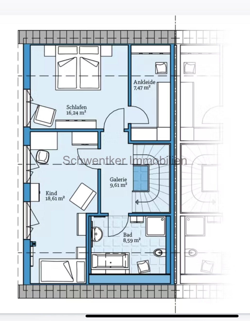 Doppelhaushälfte für die junge Familie 111 qm / 4 Zi / Einbauküche / PV- Anlage / FB / WP / Schlüsself. 