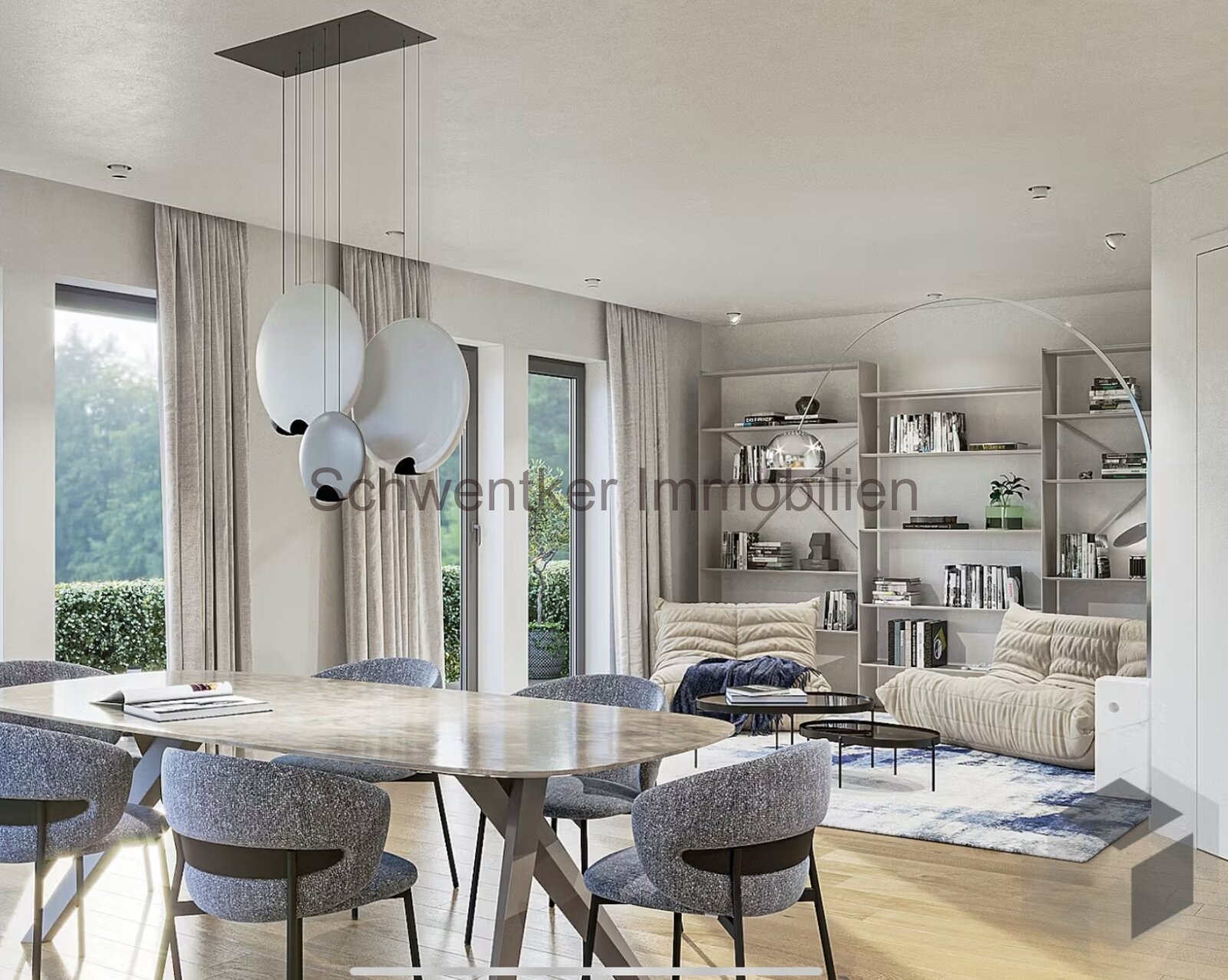 Optimal für die Familie 110 qm / 4 Zi / Einbauküche / PV- Anlage / WP / FB / Schlüsself. 