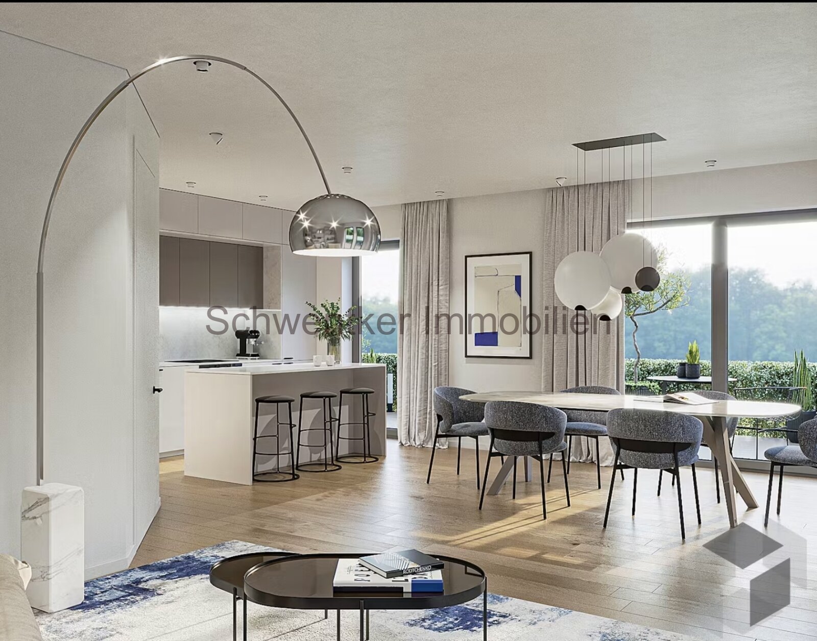 Optimal für die Familie 110 qm / 4 Zi / Einbauküche / PV- Anlage / WP / FB / Schlüsself. 