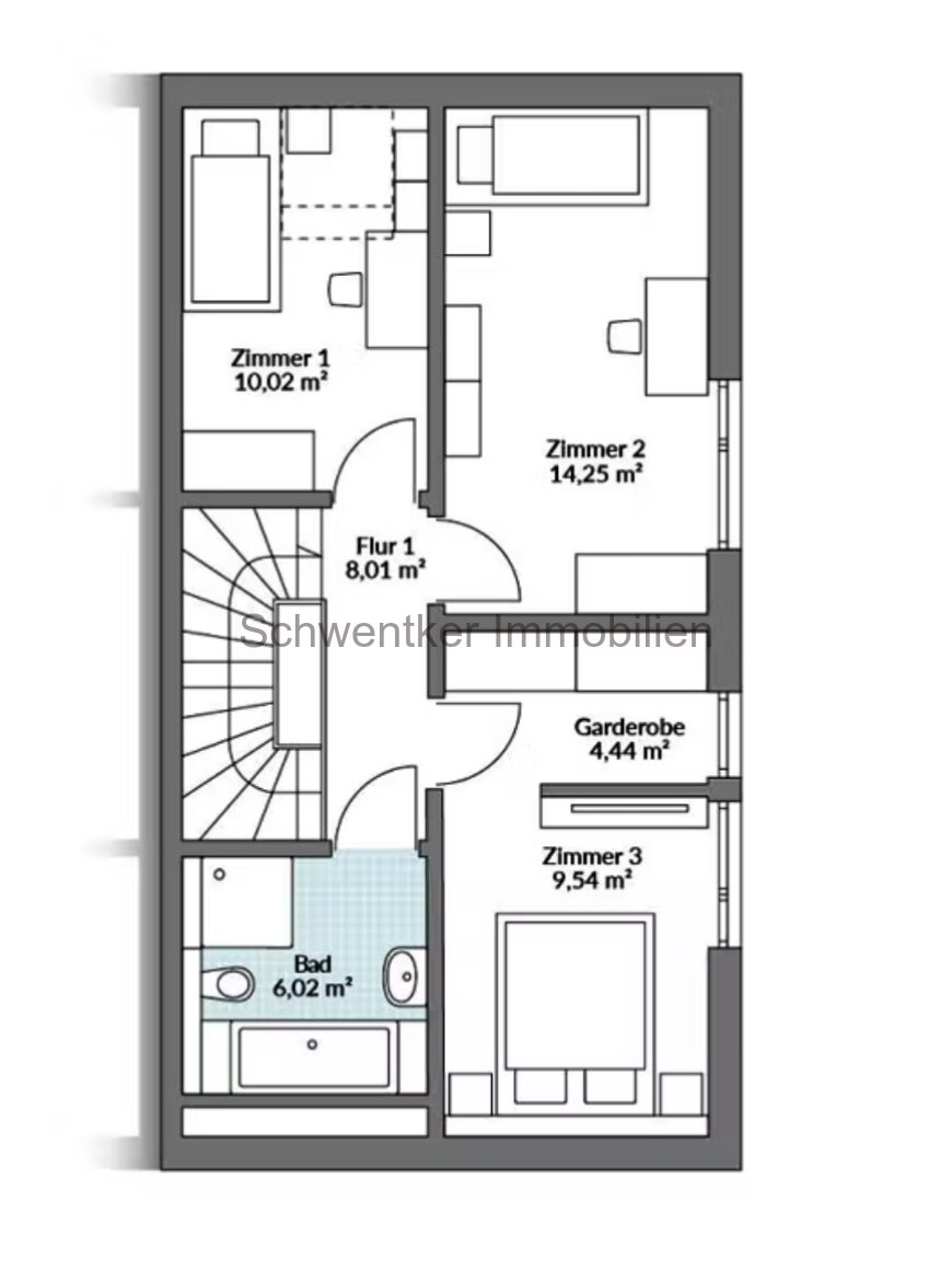 Perfekte Doppelhaushälfte 108qm /  4 Zi / PV- Anlage / Einbauküche / Schlüsself. / FB / WP