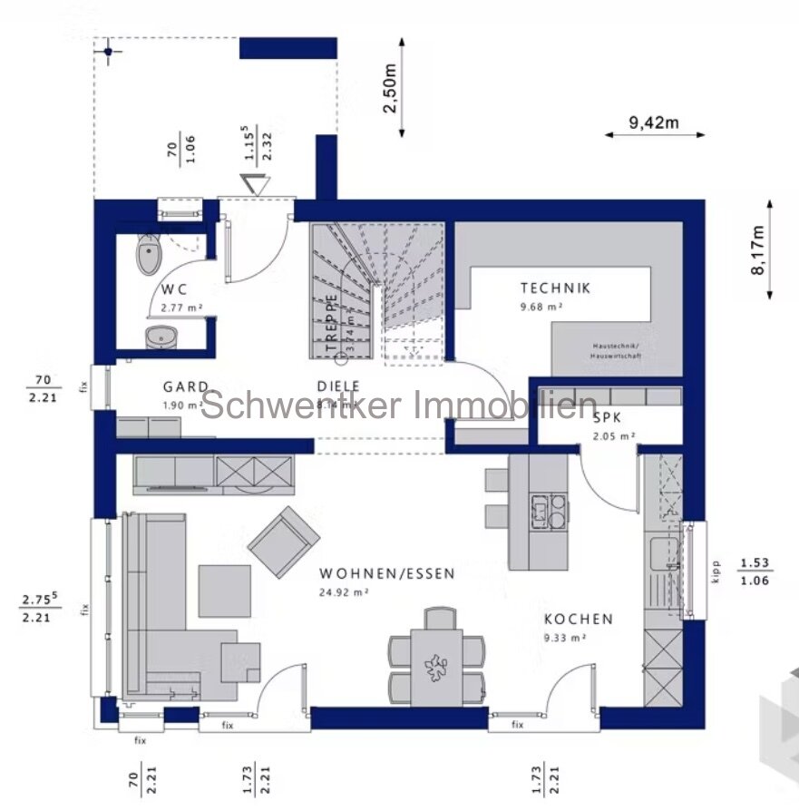 Hier passt alles EFH mit 4 Zi / PV- Anlage / Einbauküche / Schlüsself. / FB / WP 
