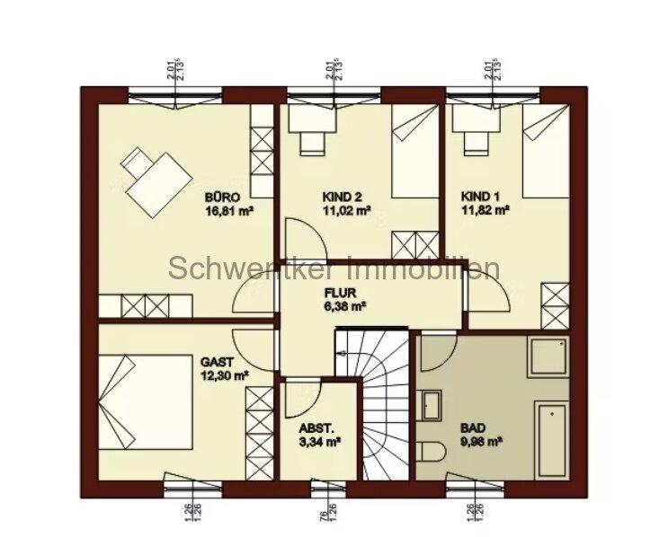 Einfamilienhaus mit Einliegerwohnung / 6Zi / Einbauküche / Pv- Anlage / WP / FB / Schlüsself.