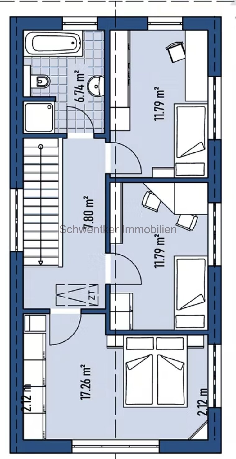 Das optimale Haus für die junge Familie 113 qm / Ankleide / Einbauküche / PV- Anlage / FB / WP