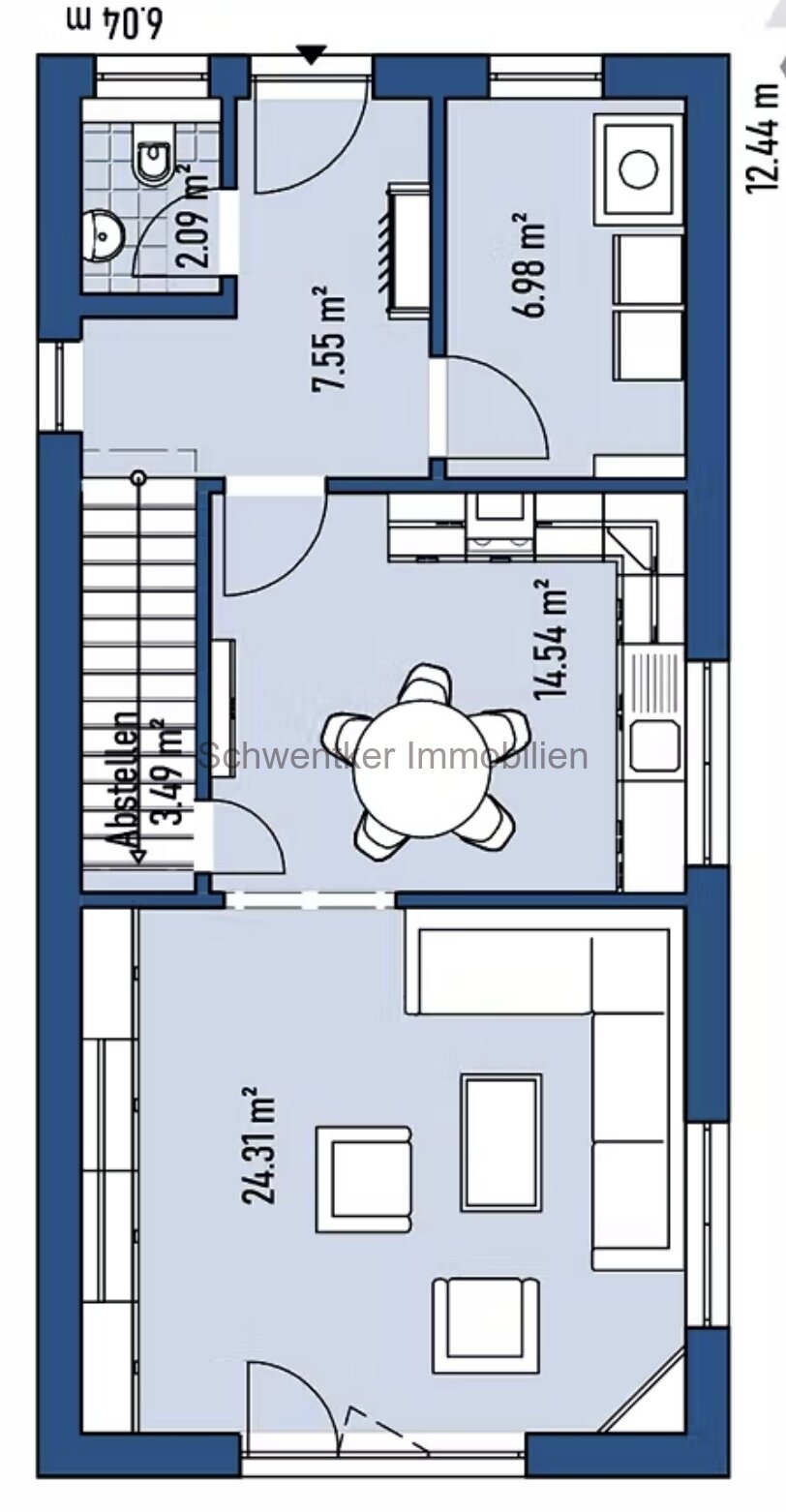 Das optimale Haus für die junge Familie 113 qm / Ankleide / Einbauküche / PV- Anlage / FB / WP