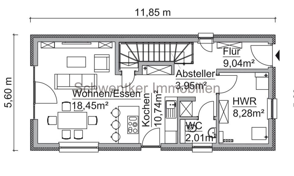 Einfamilienhaus  mit Grundstück monatl. Finanzierungsrate 1.442,-- incl   Fördermittel