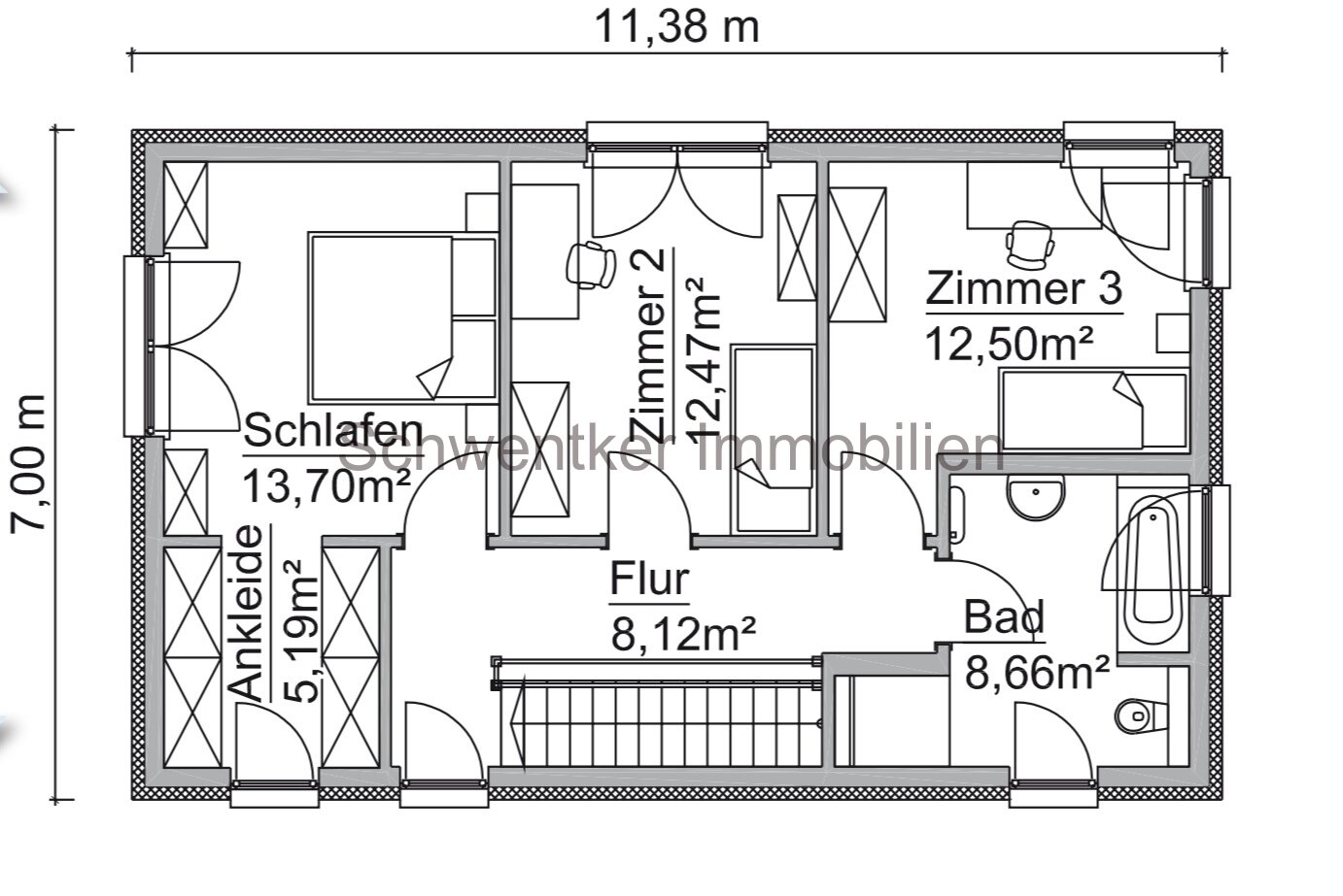 Stadtvilla mit Grundstück  129 qm / monatliche Rate 1.878,-- incl. Fördermittel  PV- Anlage / Einbauküche / FB / WP / Schlüsself. 