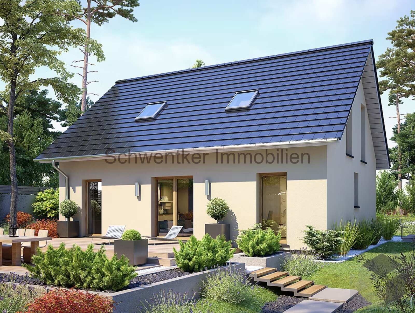 Einfamilienhaus mit Grundstück / monatl. Finanzierungsrate 1.911,-- incl. Fördermittel  / Einbauküche / PV- Anlage /  FB / WP 