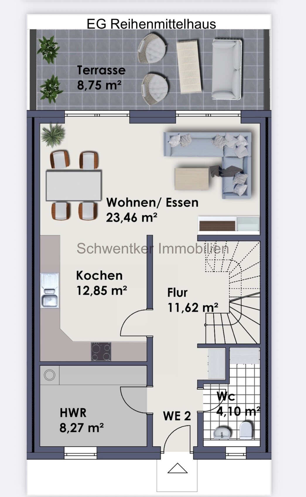 Mit nur 1.315,-- monatliche Finanzierungsrate ins eigene 137 qm große Eigenheim in Herford Stedefreund 
