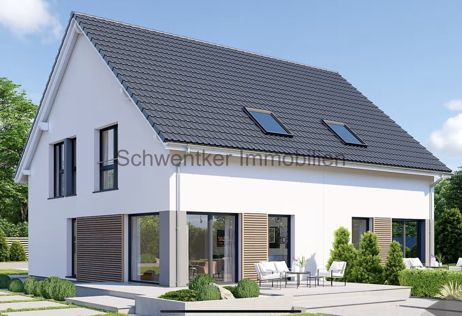 Petershagen:  Doppelhaushälfte 108qm /  4 Zi / monatliche Finanzierungsrate 1.086,--  PV- Anlage / Einbauküche / Schlüsself. / FB / WP 